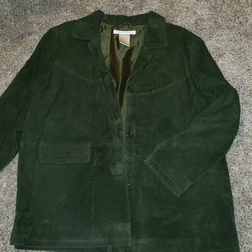 Jessica Holbroock Suede jacket